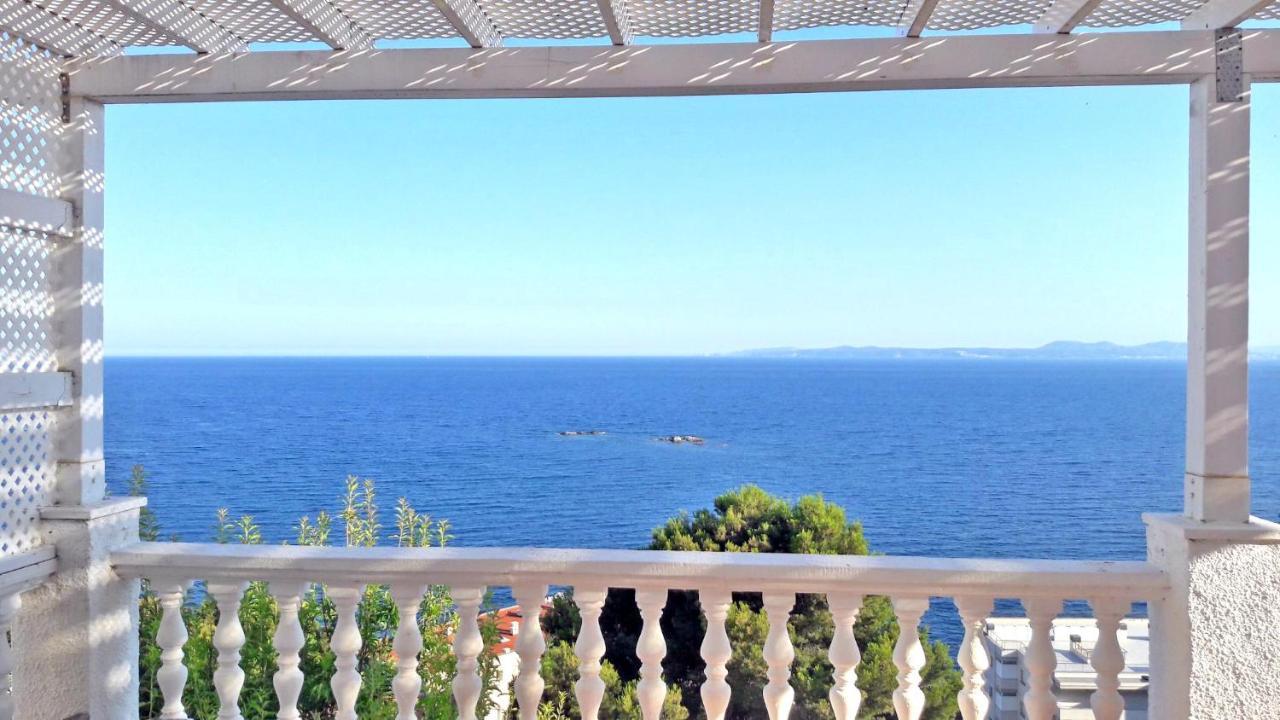Amazing Seaview Apartment With Terrace & Parking - Casa Artevida Roses Eksteriør billede