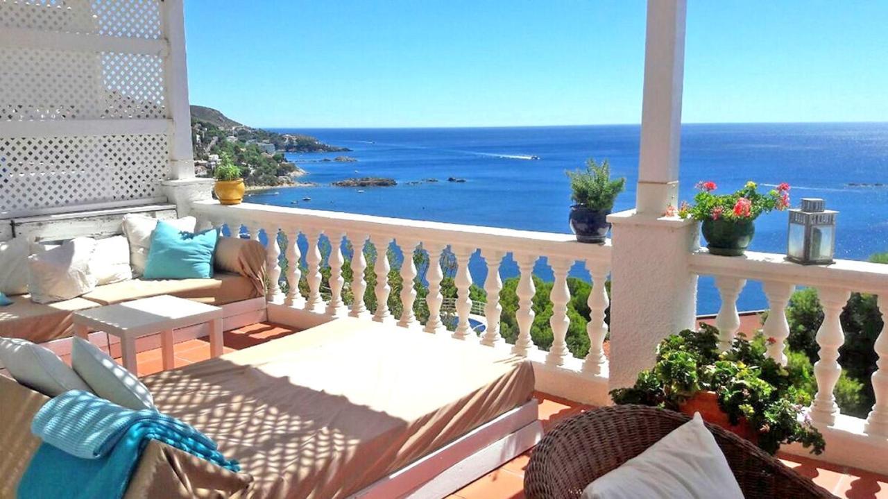 Amazing Seaview Apartment With Terrace & Parking - Casa Artevida Roses Eksteriør billede