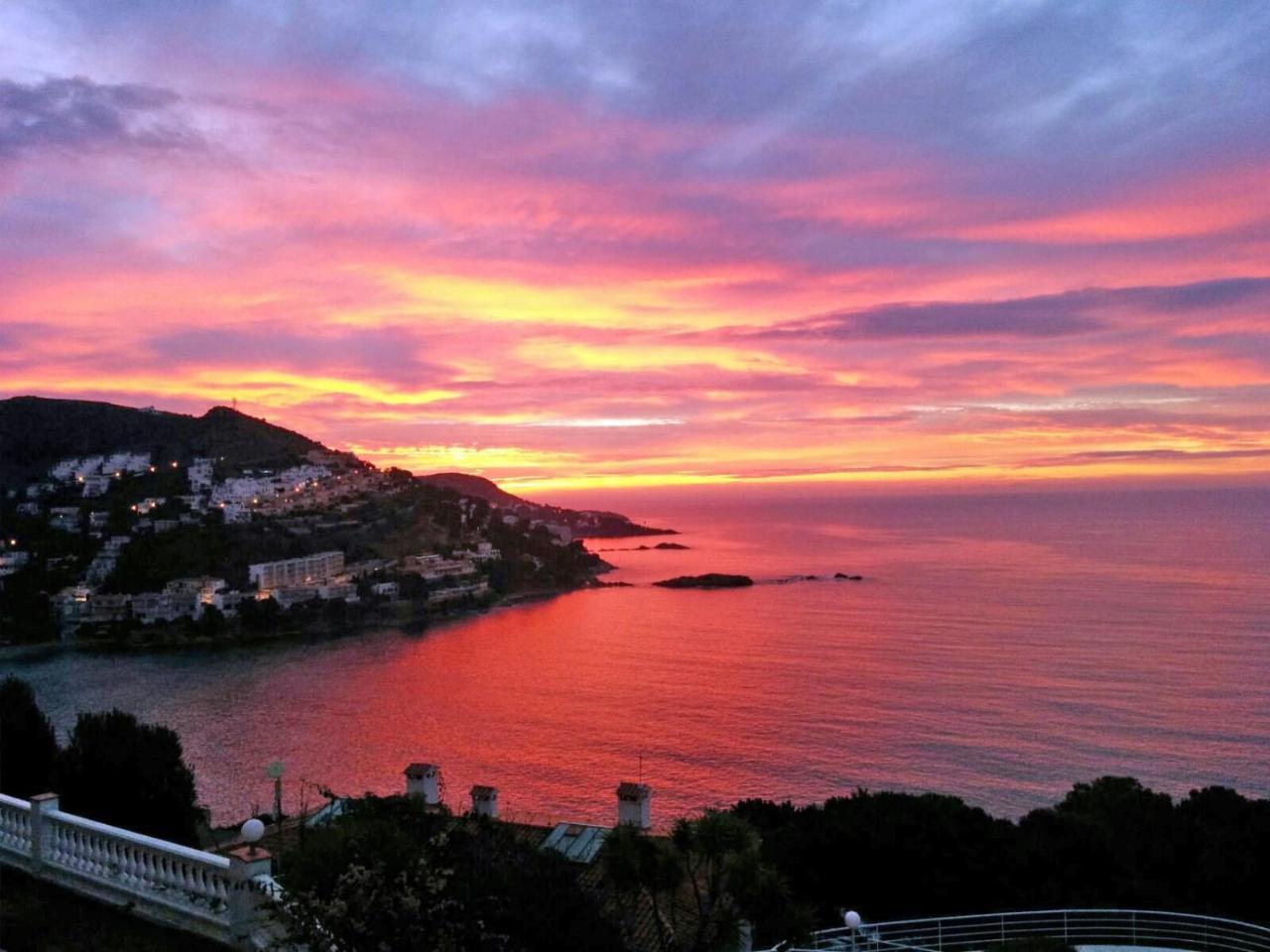 Amazing Seaview Apartment With Terrace & Parking - Casa Artevida Roses Eksteriør billede